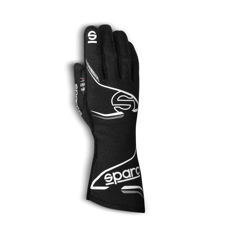 SPARCO ARROW PLUS GLOVES — Black/White