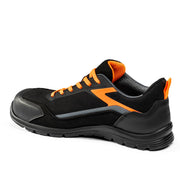 Sparco Nitro Elfyn Safety Shoes S3S - Grey — Dark grey/Fluorescent yellow
