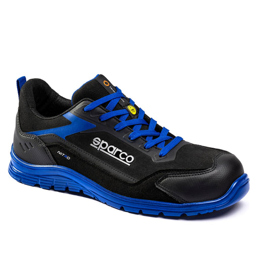 Sparco Safety Shoes S3S Nitro Sami Unisex Black/Blue — Black/Light Blue
