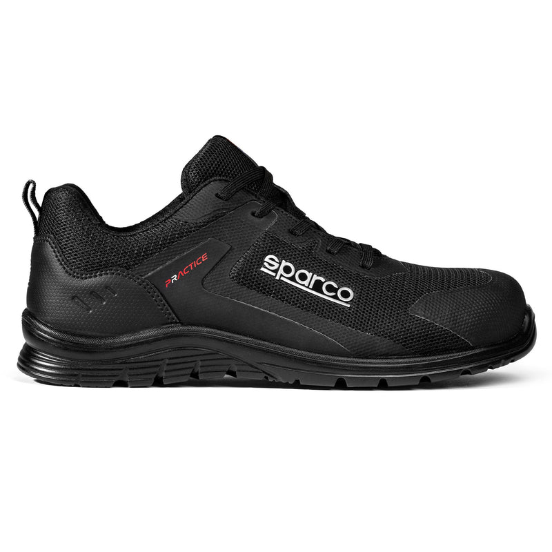 Sparco Safety Shoes S1PS Practice Kyffin ESD Sneaker Unisex Black — Black