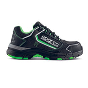 Sparco Allroad Baku Safety Shoes S3 - Black — Black/Fluo green