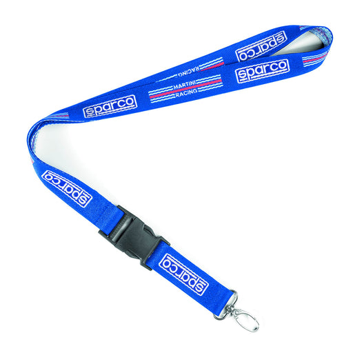 Sparco Martini Racing Lanyard - Blue — 