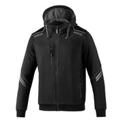 Sparco Full Zip Colorado Hoodie — Black/Dark Gray