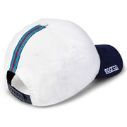 Sparco Martini Racing Side Logo Cap - White — White