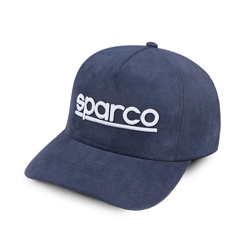 Sparco Suede Cap - Navy — Navy blue