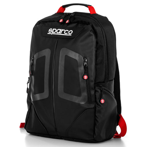 Sparco Stage Backpack - Black/Red — Black/Red