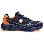 Sparco Gulf Sneakers Safety Shoes S1PS — Marine blue/Fluorescent orange