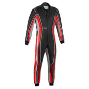 Sparco Superleggera-K Karting Suit — Black/Red