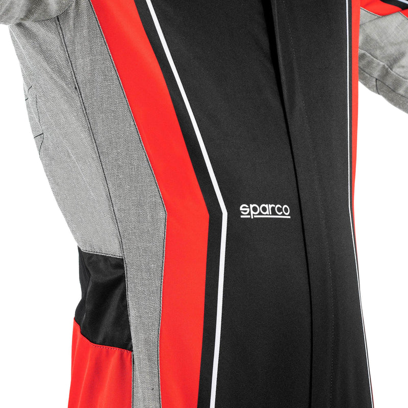 Sparco Superleggera-K Karting Suit — Black/Red