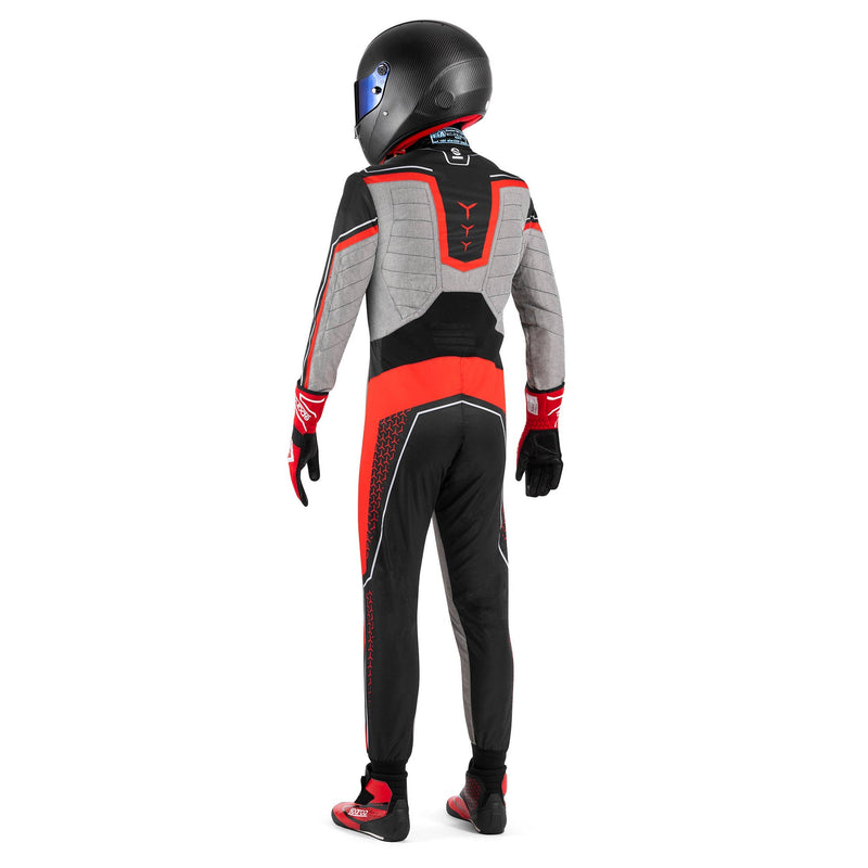 Sparco Superleggera-K Karting Suit — Black/Red