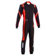 Sparco Thunder Advanced Karting Suit — Black/Red