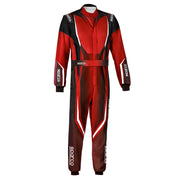 Sparco Prime-K Advanced Karting Suit — Black/Red