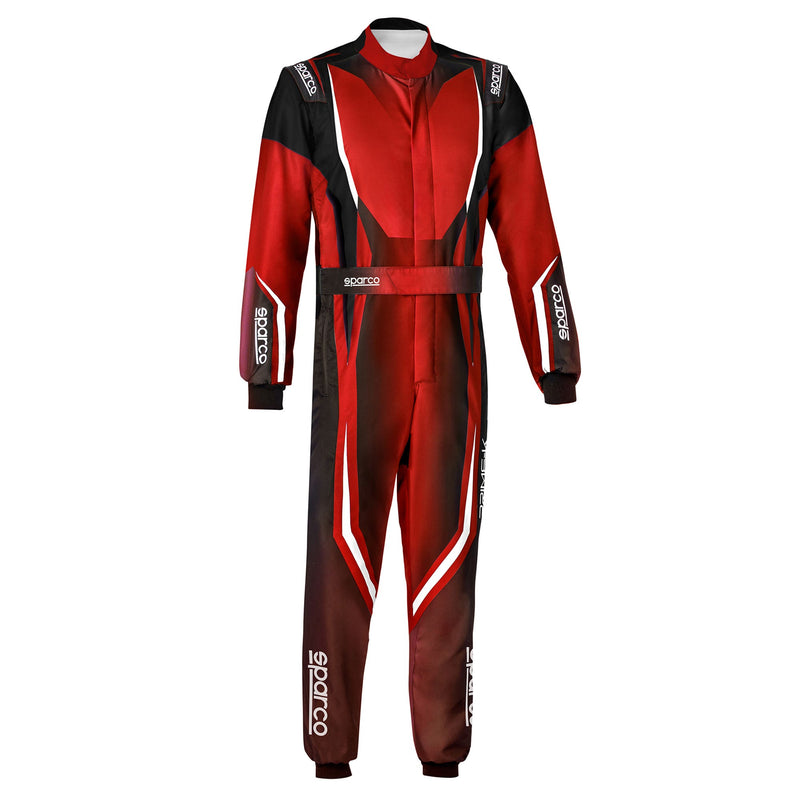 Sparco Prime-K Advanced Karting Suit — Black/Red