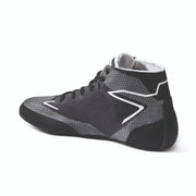 Sparco Prime Extreme – Black and white racing boot, inner side profile