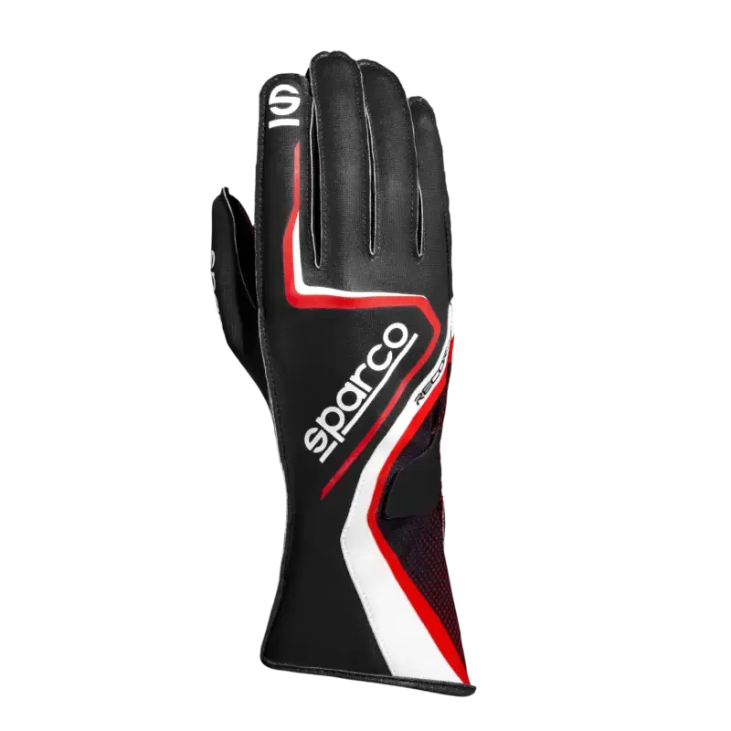 SPARCO RECORD FOR KARTING - Black / Red / 7 - Karting Gloves