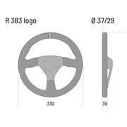 Sparco R383 Logo Edition Steering Wheel